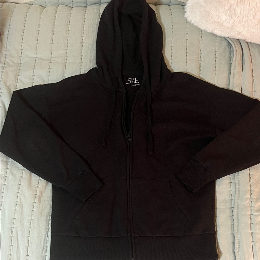 Walmart Black Zip-Up Hoodie